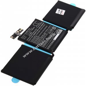 Erstatningabatteri kompatibel med Laptop Apple MacBook Pro 13 Inch Two Thogerbolt 3