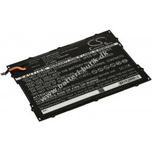PowerBatteri til Tablet Samsung SM-T580, SM-T580NZKAXAR