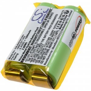 Batteri kompatibel med Eppendorf Type 501.002-02