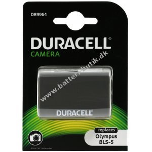 Duracell Batteri passer til Digitalkamera Olympus PEN E-PL2 / Stylus 1 / Type BLS-5