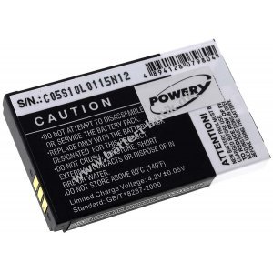 Batteri til Caterpillar CAT B25/ Type UP073450AL