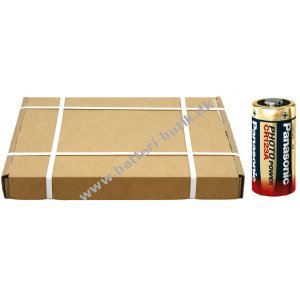 50 x Panasonic CR123A 3V Lithium Batterier