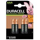 Duracell Duralock Recharge Ultra AAA Micro NiMH Batteri 900mAh 4er Blister