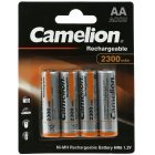 Camelion HR6 AA Mignon Batteri til Mus, Fjernbetjening, Foto-Kamera, Barbermaskine osv. 2300mAh 4er Blister