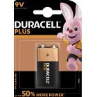 Batteri Duracell Plus Power 6LR61 9V-Block Blister