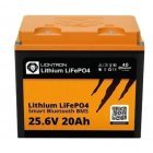 Batteri Liontron Lithium LiFePO4 LX 25,6V 20Ah Smart BMS med Bluetooth