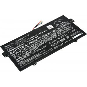 Batteri til Laptop Acer Swift 7 SF713-51-M3UA