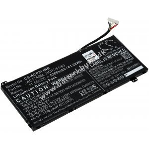 Batteri til Laptop Acer Spin 3 SP314-52-52JK