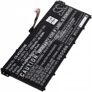 Batteri til Laptop Acer Aspire E5-771-57KENX.GSUEK.013