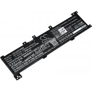 Batteri til Laptop Asus R702NA-BX054T