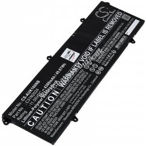 Batteri til Asus VivoBook 16X K3605VC-N1097W Laptop