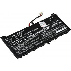 Batteri passer til  Laptop Asus ROG Strix GL503VS-DH74, GL503VS-EI012T, Type C41N1709