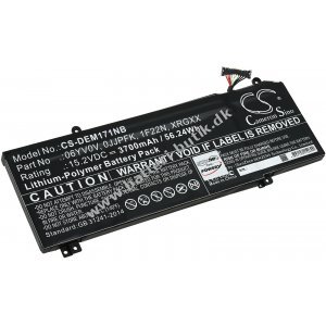 Batteri til Laptop Dell ALW15M-R2736R