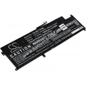 Batteri passer til  Laptop Dell Latitude 13 7370, Latitude E7370, Type XCNR3