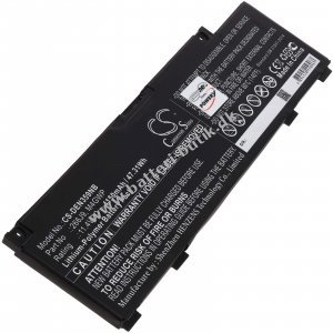 Batteri kompatibel med Dell Type 266J9