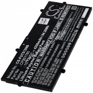 Batteri kompatibel med Fujitsu Type FMVNBP253