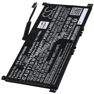 Batteri til HP ENVY X360 13-BF0009CI Laptop
