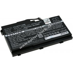 Batteri til Laptop HP ZBook 17 G3(2QY22EC)