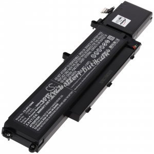 Batteri til HP ZBook Fury 16 G9 62U61EA Laptop