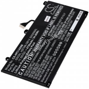 Batteri til HP Chromebook 14B Laptop