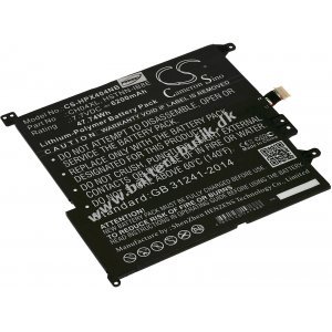 Batteri til Laptop HP Chromebook X2 12-F024DX,  X2 12-F015NR, Typ HSTNN-IB8E osv.