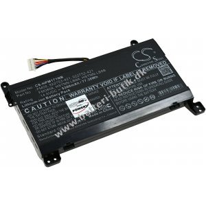 Batteri til Laptop HP Omen 17-AN022TX