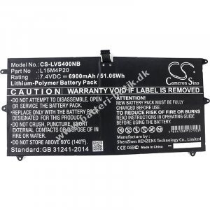 Batteri til Laptop Lenovo Yoga 900S-12ISK