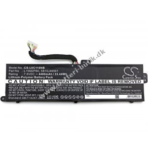 Batteri kompatibel med Lenovo Type 5B10J46561