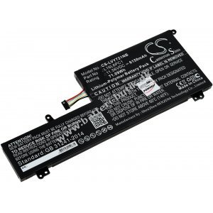 Batteri kompatibel med Lenovo Type L16L6PC1