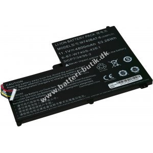 Batteri til Laptop Clevo W740 Serie / Type W740BAT-6