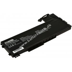 Batteri egnet til Laptop HP ZBook 15 G3, ZBook 15 G4, Type VV09XL bl.a.