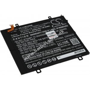 Batteri egnet til Laptop Lenovo Miix 330, 80XF00DFIN ,Type L17M2PF3 bl.a.