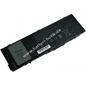 Batteri egnet til Laptop Dell Precision 15 7510 Serie, 17 7710 Serie, Type 0FNY7 bl.a.