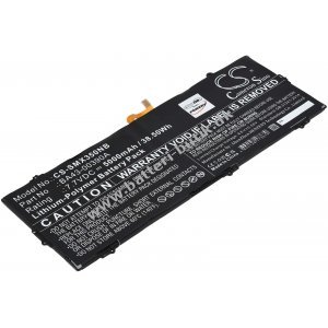 Batteri til Laptop Samsung Chromebook 15.6,  XE350XBA-K01US, Typ BA43-00390A