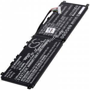 Batteri passer til Laptop MSI Ge66 Raider, Gs66 Stealth, Type BTY-M6M