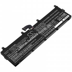 Batteri passer til Laptop Lenovo Thinkpad P72, Type L17M6P52