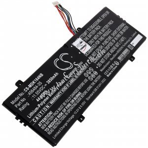 Batteri til Medion Akoya E15412 NS15TG Laptop