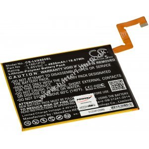 Batteri passendee til Tablet Lenovo Smart Tab M10, TB-X605F, Type L18D1P32