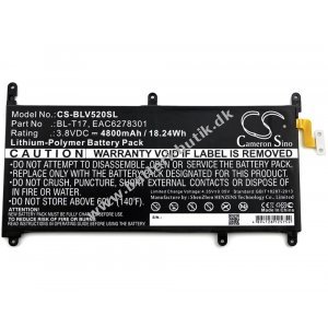 Batteri kompatibel med LG Type EAC6278301