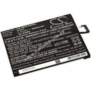 Batteri til Tablet Xiaomi Mi Pad 4, M1806D9W, Typ BN60 osv.