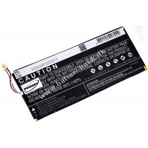 Batteri til HP Slate 7 G2 1311 / Typ PR-3356130
