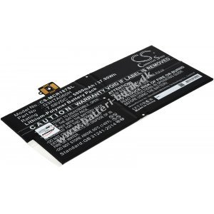 Batteri til Tastatur Tablet Microsoft Surface Pro X 1876, Type G3HTA060H