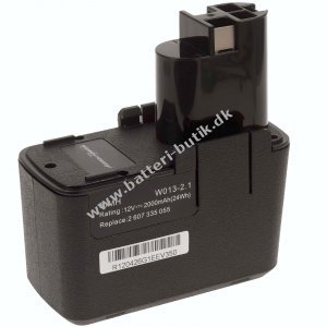 Batteri til Bosch GSR 12VE-2 NiMH