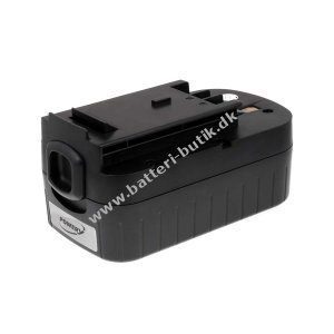 Batteri til Black & Decker slagbor HP188F2K