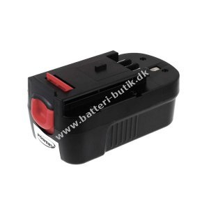 Batteri til Black & Decker Typ Slide Pack FIRESTORM FSB18 2000mAh