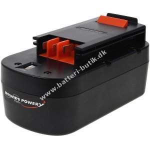 Batteri til Black & Decker Typ Slide Pack FIRESTORM  FSB18