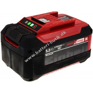 Original Batteri Einhell Power X-Change til Batteri-Excentersliber TE-RS 18 Li 18V 5,2Ah