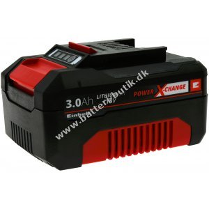 Batteri Einhell Power X-Change Li-ion 18V 3,0Ah 45.113.41 til alle Power X-Change Enheder Original