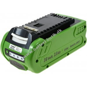 Batteri til Batteri Trillebør Greenworks G40GC