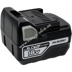 HiKOKI Batteri BSL1850C, nyt design Li-Ion, 5,0Ah 18V